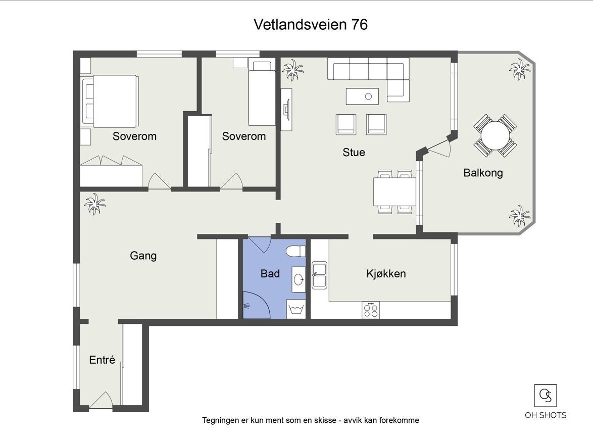 Plantegning. Galleribilde