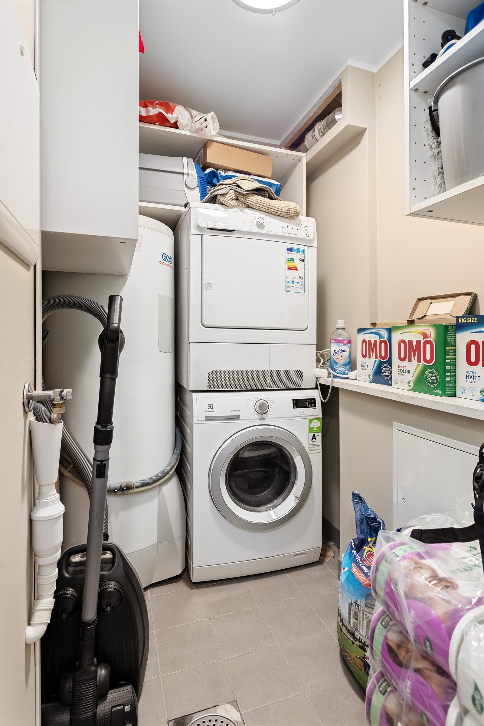 Vaskerommet i underetasjen. Galleribilde