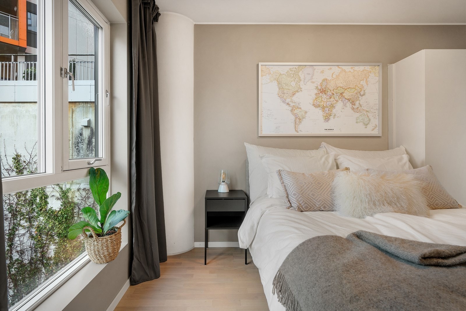 - Soverommet måler 9,5 m² - Galleribilde