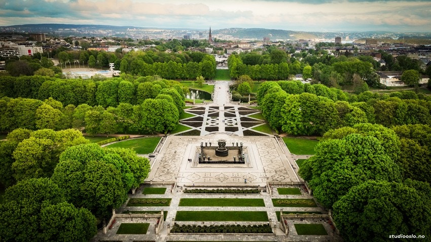 Frognerparken. Galleribilde
