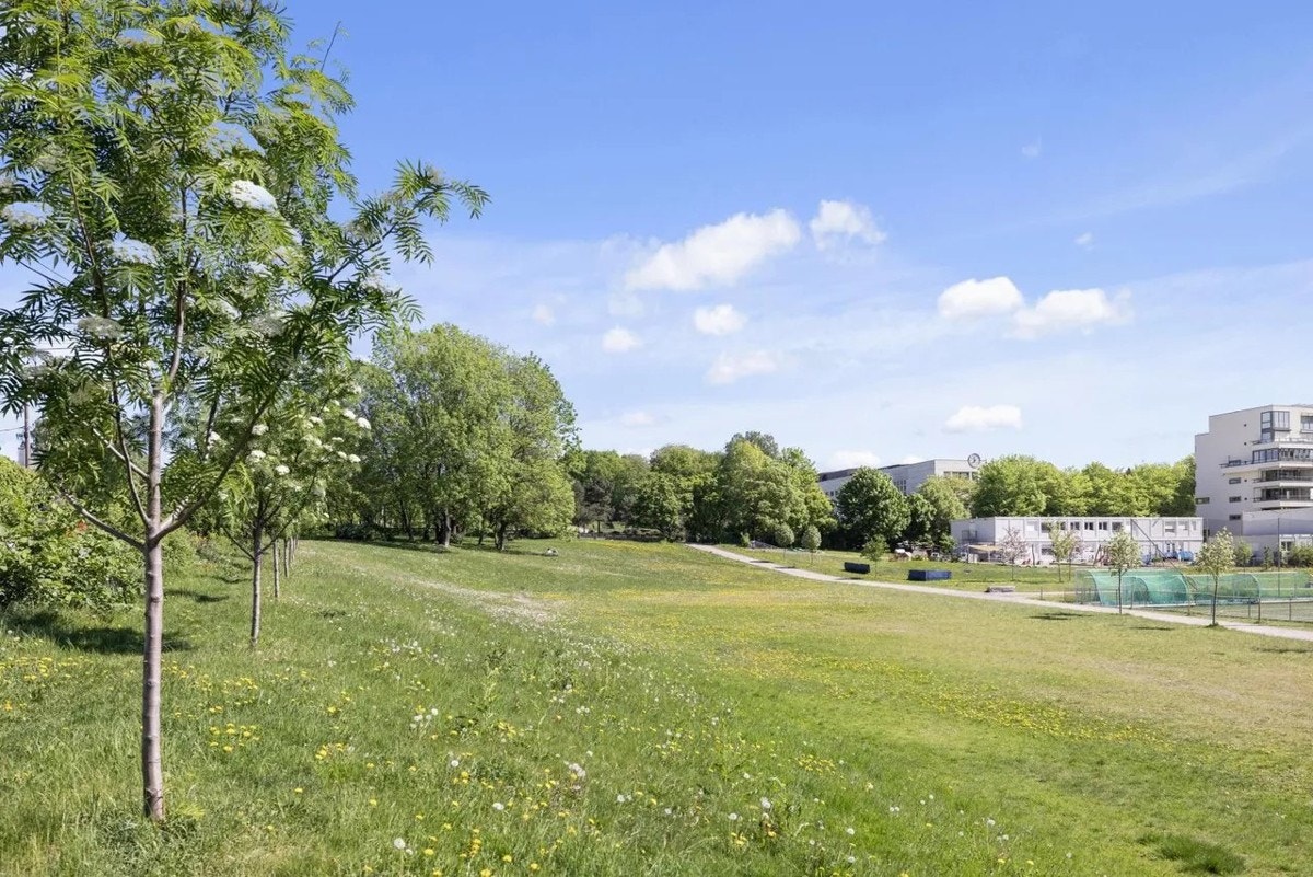 Umiddelbar nærhet til Frigg park og fotballbaner. Galleribilde