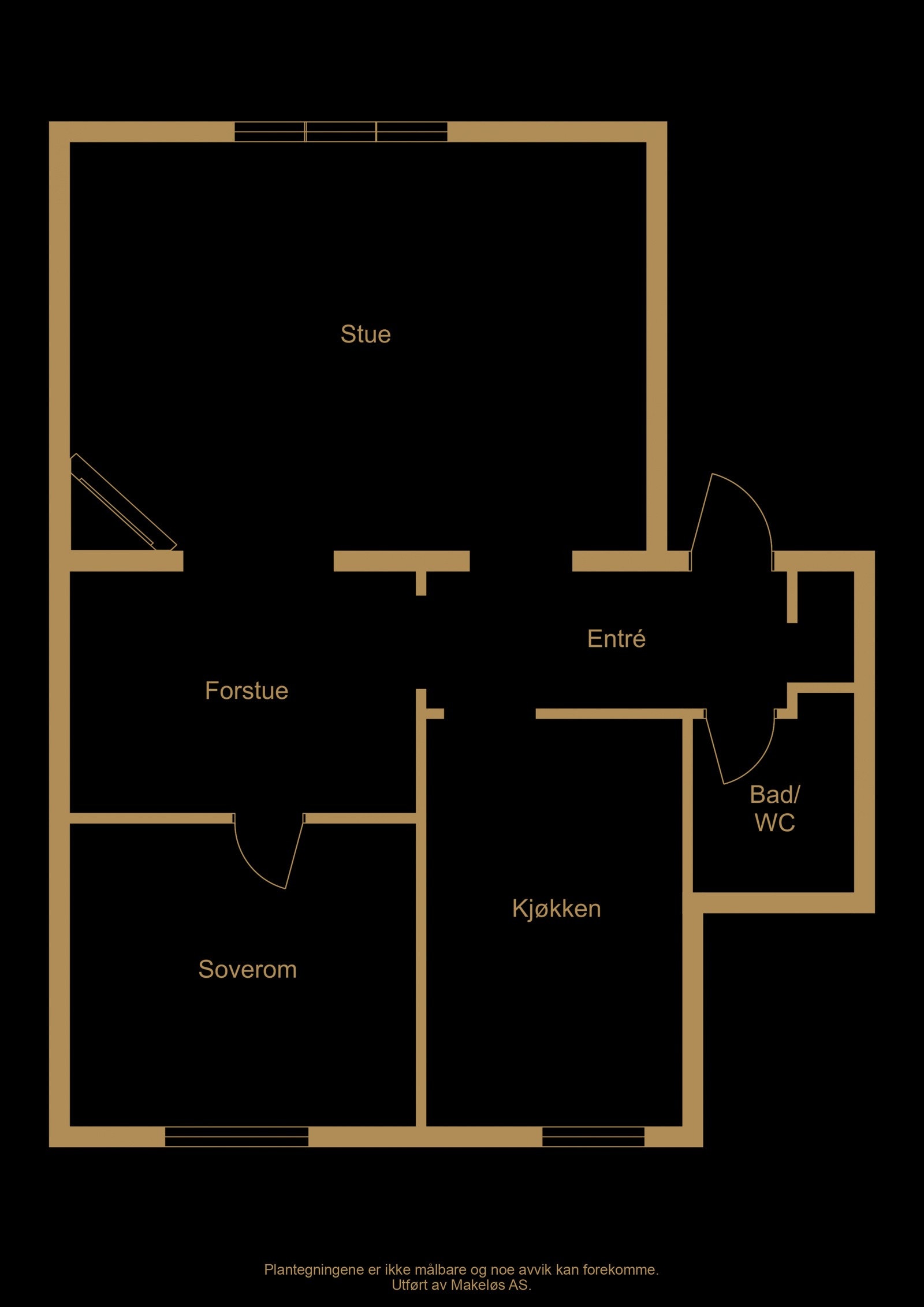 Plantegning. Galleribilde