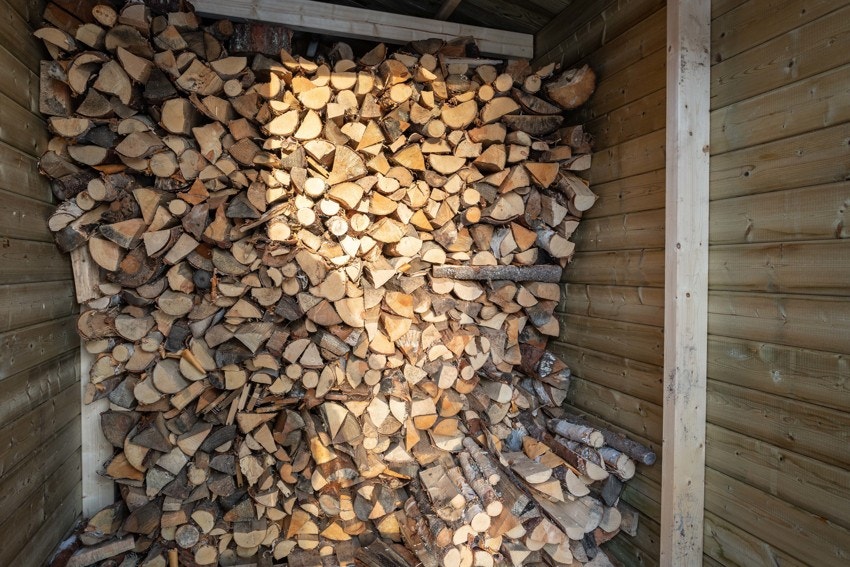 Fra innsiden av boden. Galleribilde