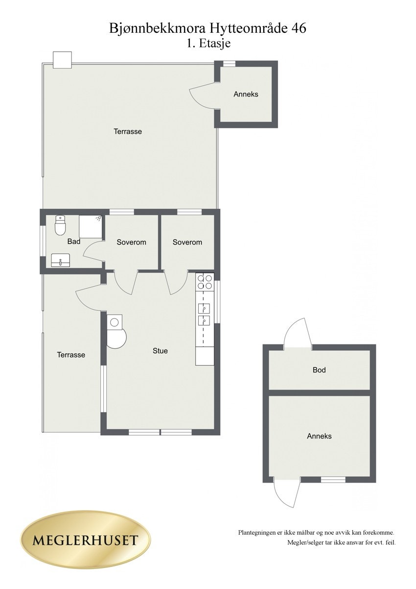 Plantegning 2D. Galleribilde