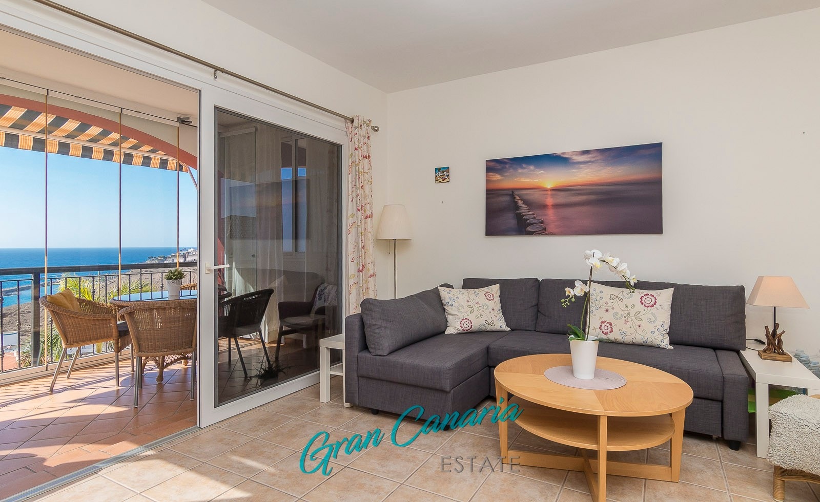 Sovesofa i TV kroken Galleribilde