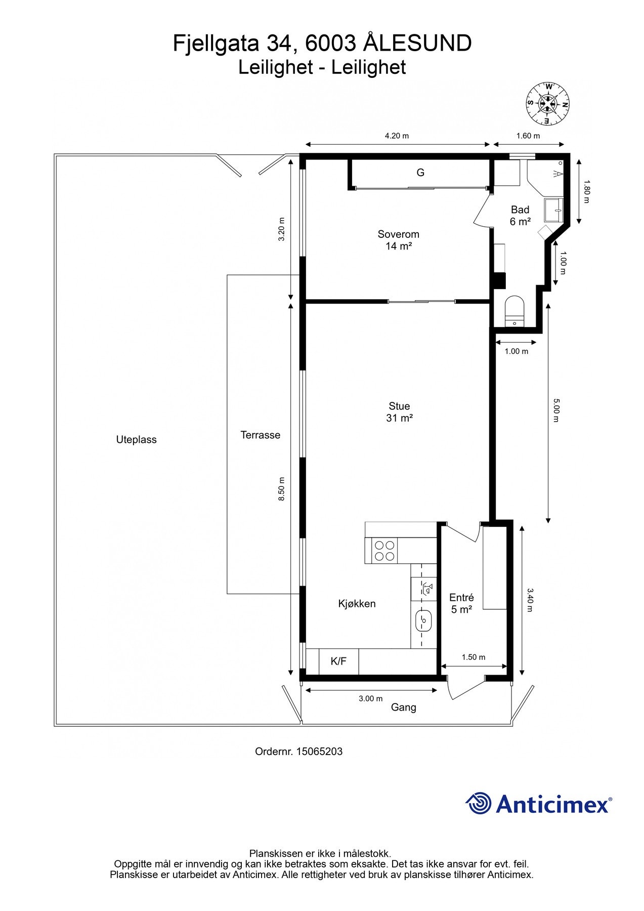 Plantegning. Galleribilde