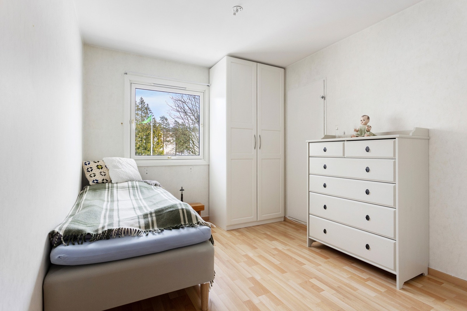 Soverommet vender mot rolige omgivelser - her sover du helt uforstyrret. Galleribilde