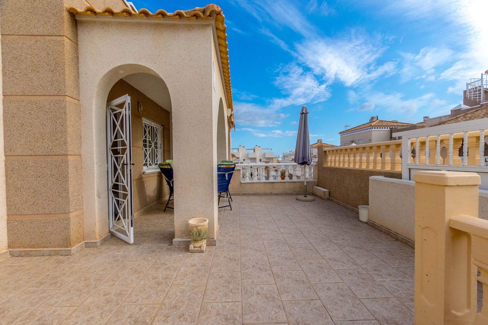 Sørvendt terrasse Galleribilde