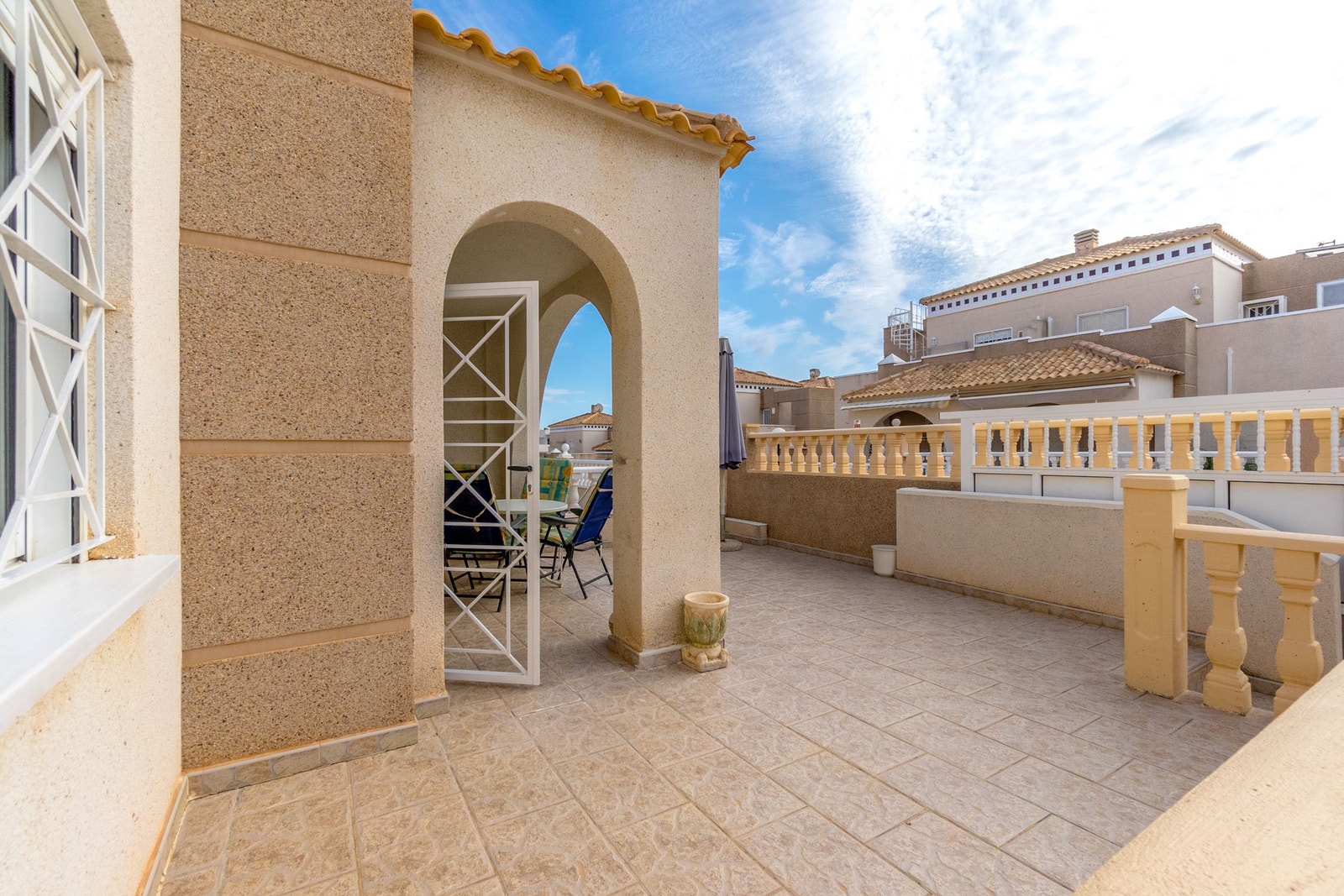 Sørvendt terrasse Galleribilde