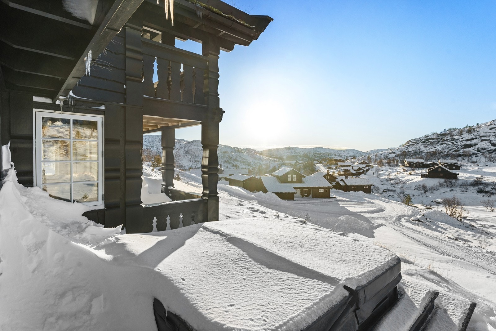 Jacuzzi med ny varmepumpe i 2024 Galleribilde