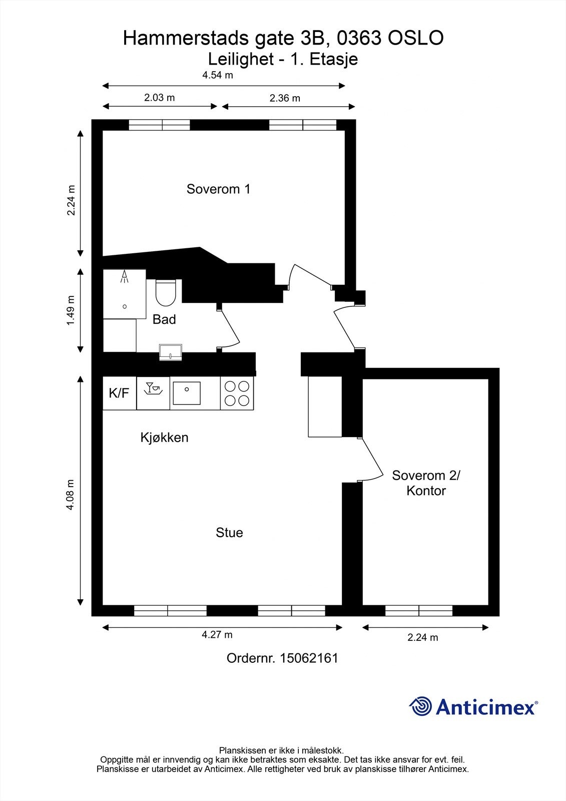 Plantegning. Galleribilde