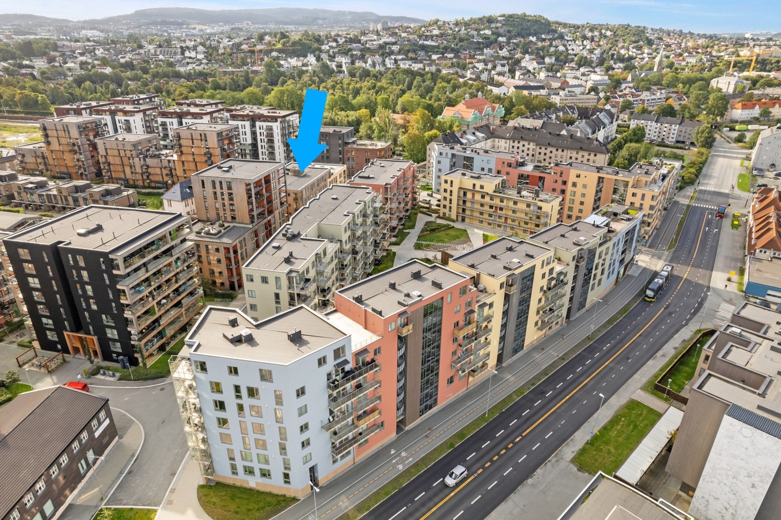 På Lilleby bor du sentralt i Trondheim med "alt" innen gangavstand. Flere av Trondheims største kjøpesentre deriblant City Lade er også få minutter unna. Galleribilde