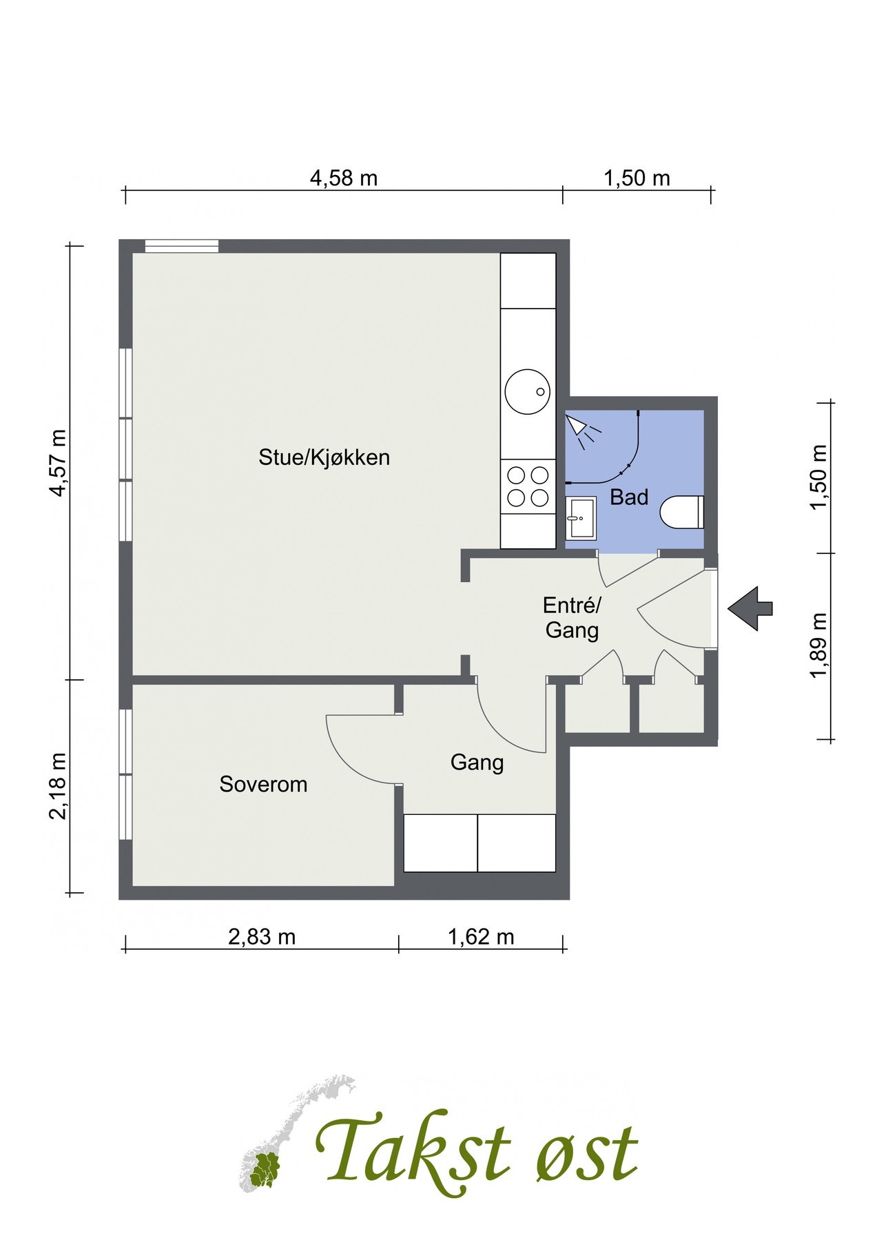 Plantegning. Galleribilde