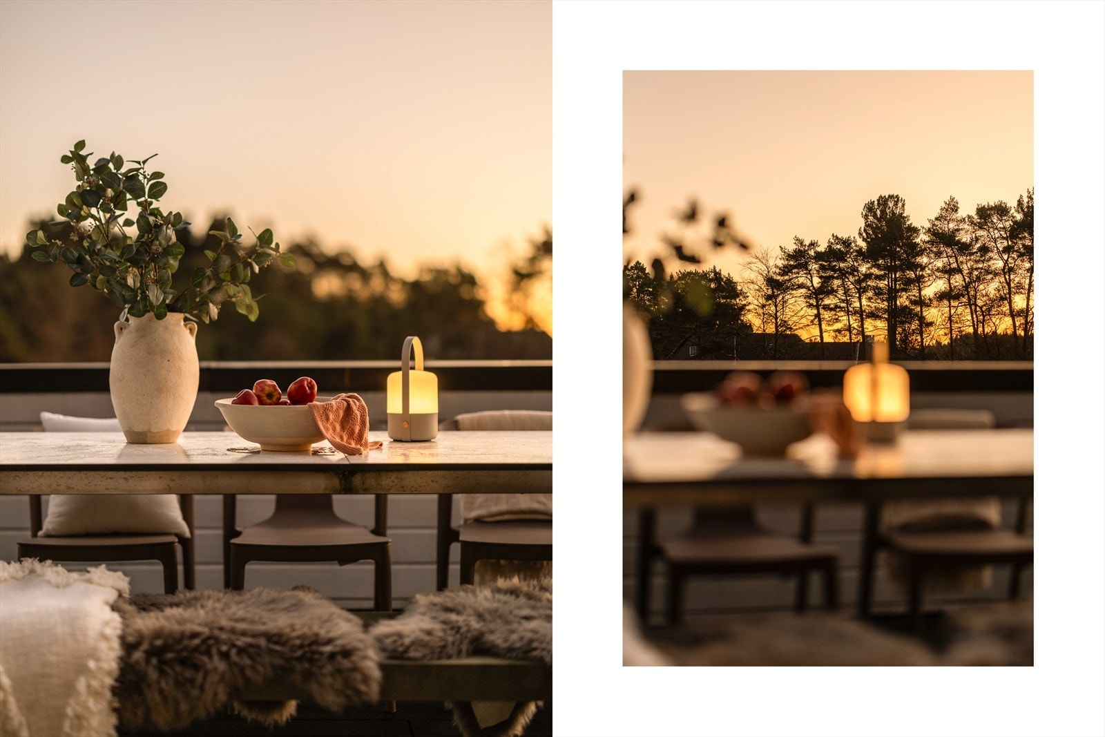 Her kan man nyte sene sommerkvelder med fantastiske solnedganger. Galleribilde