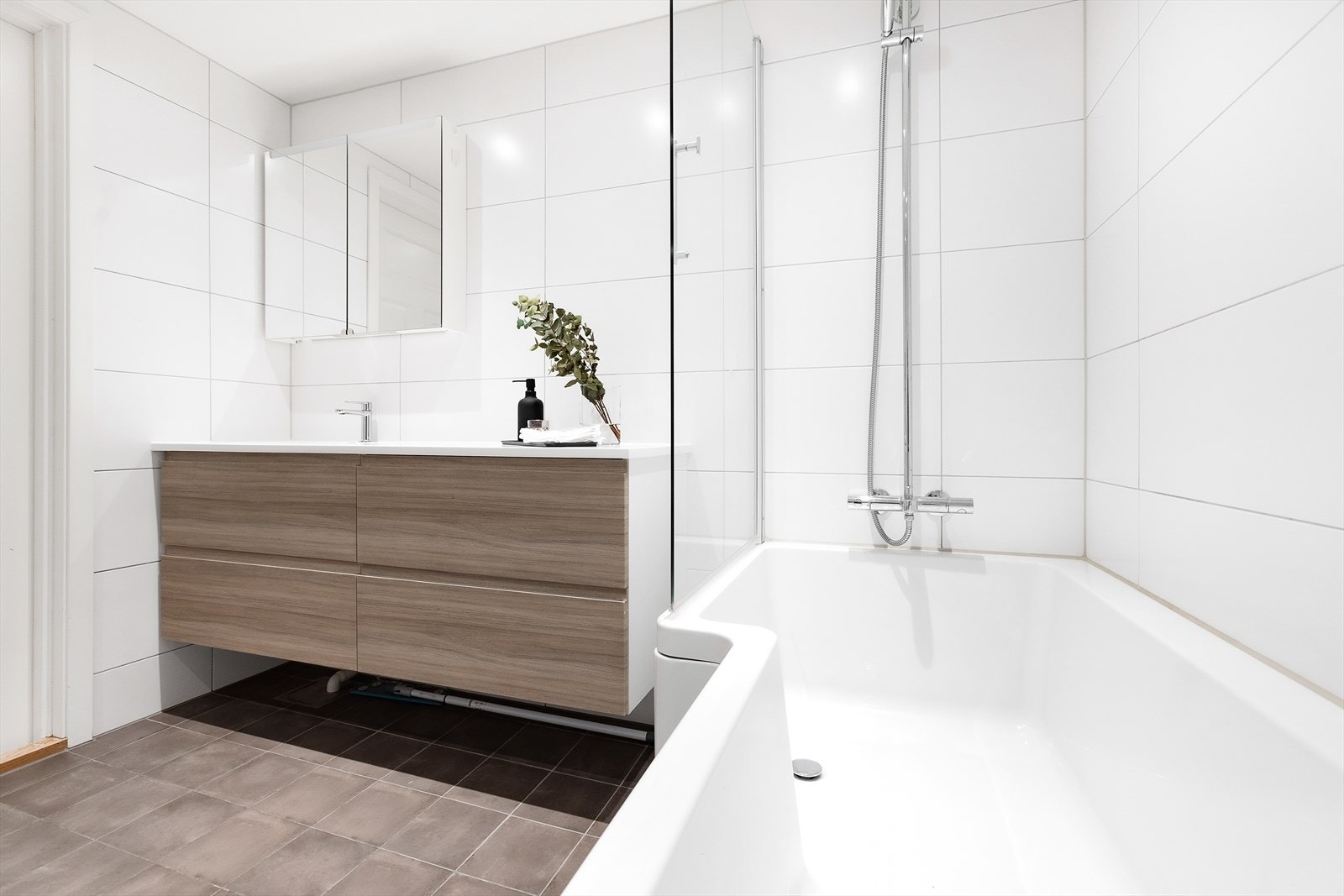 Badet ble rehabilitert i regi av borettslaget i 2017/2018 Galleribilde