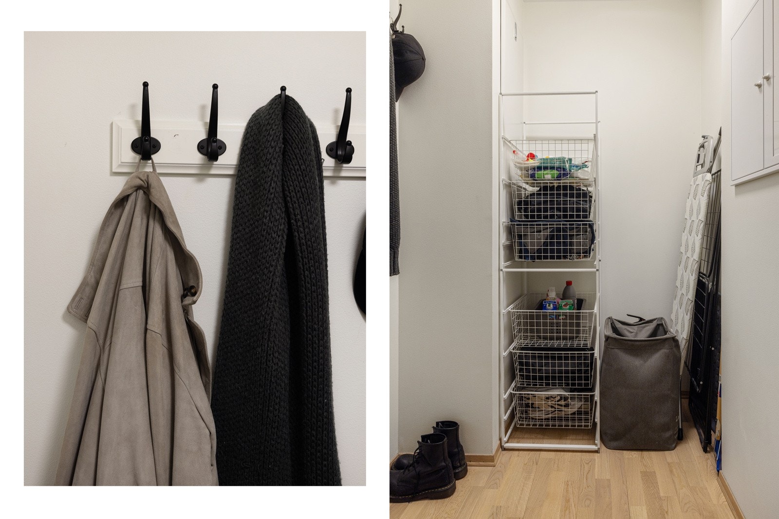 Praktisk innvendig kott/bod på ca. 3 kvm. Leiligheten disponerer i tillegg en kjellerbod på ca. 6,1 kvm. Galleribilde