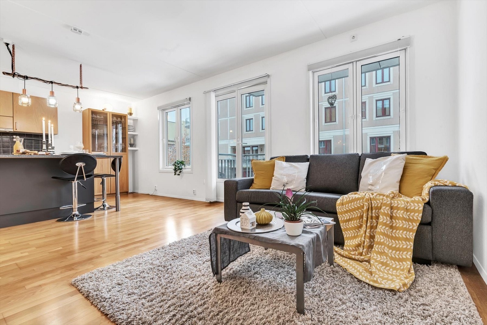 Velkommen til Innherredsveien 61C - En stilfull og romslig 2-roms selveier med sentral beliggenhet på Buran. Galleribilde