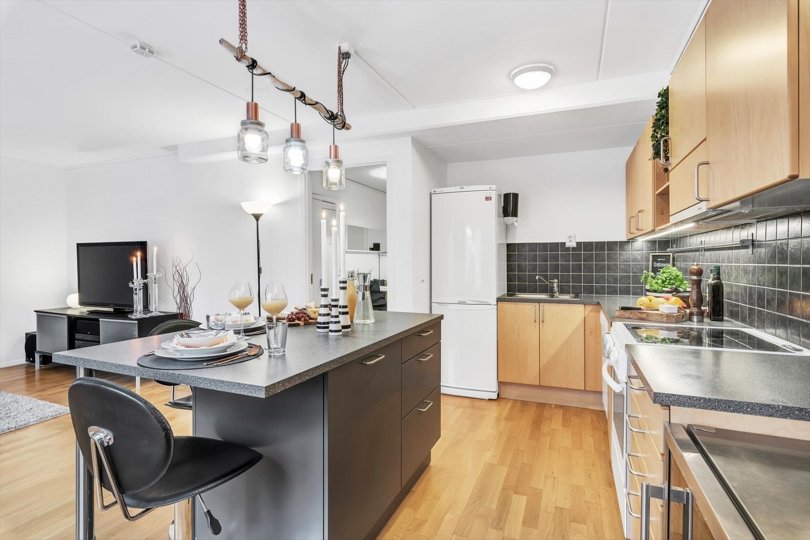 Kjøkkenet har blitt vurdert til tilstandsgrad 1 av takstmann. Galleribilde