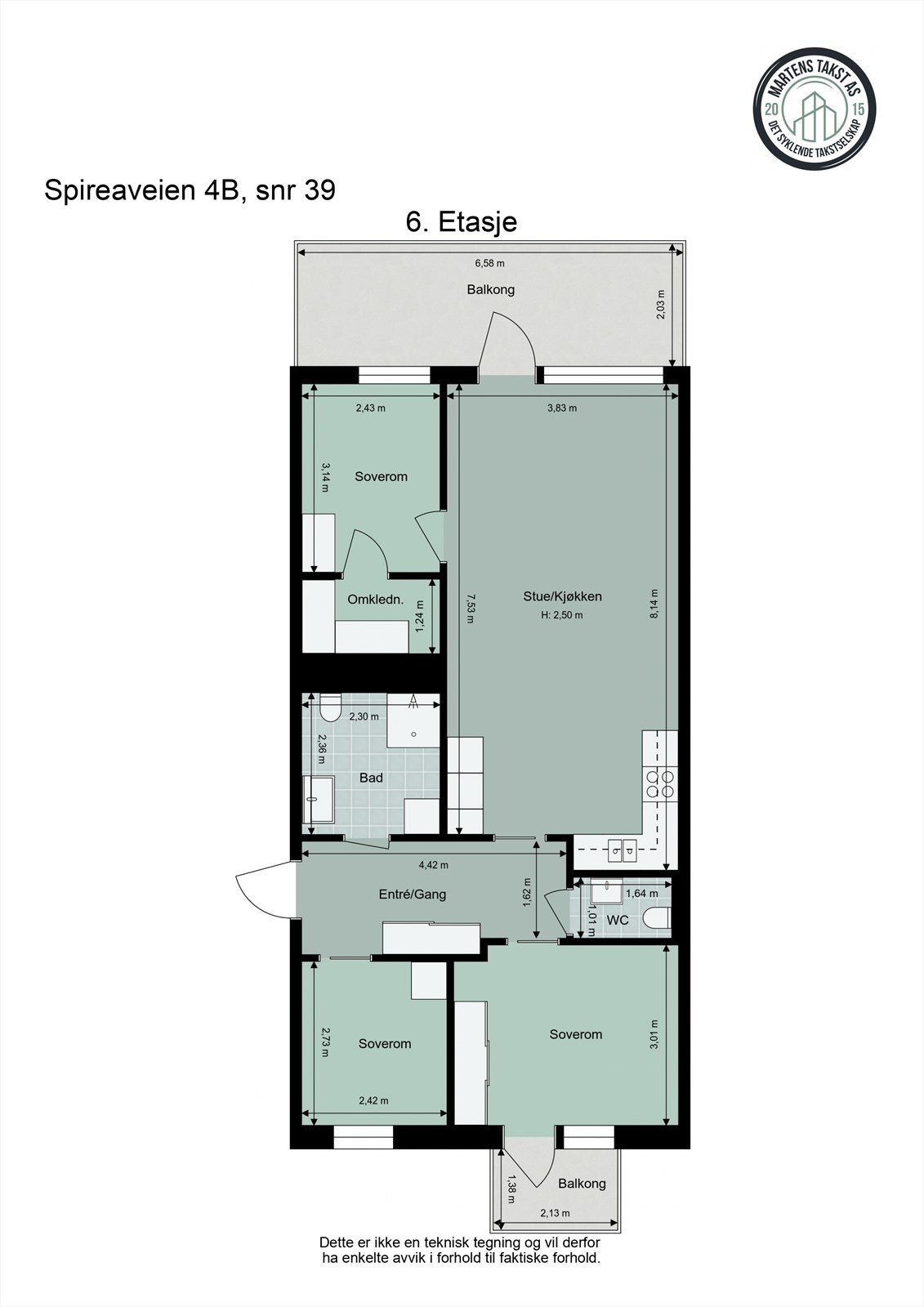 Plantegning. Galleribilde