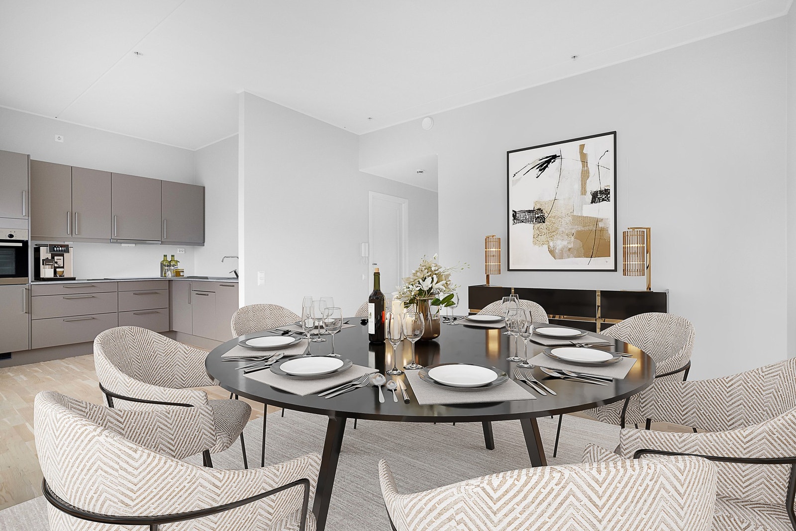 Bildet er digitalt stylet Galleribilde