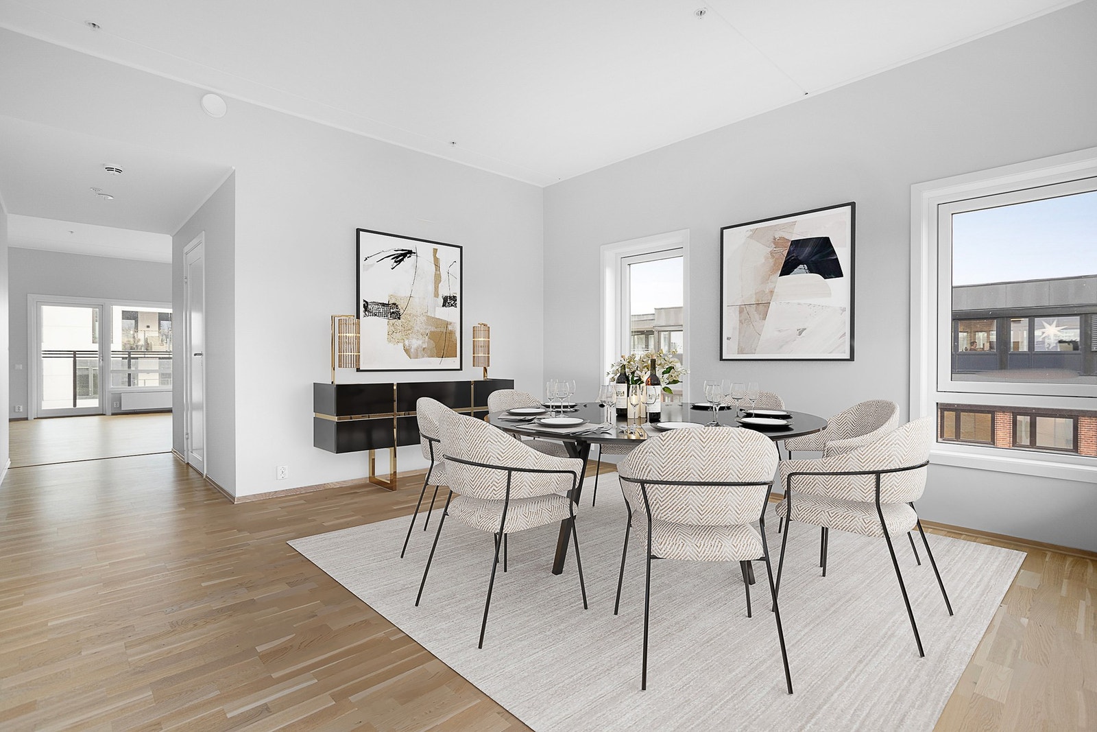 Bildet er digitalt stylet Galleribilde