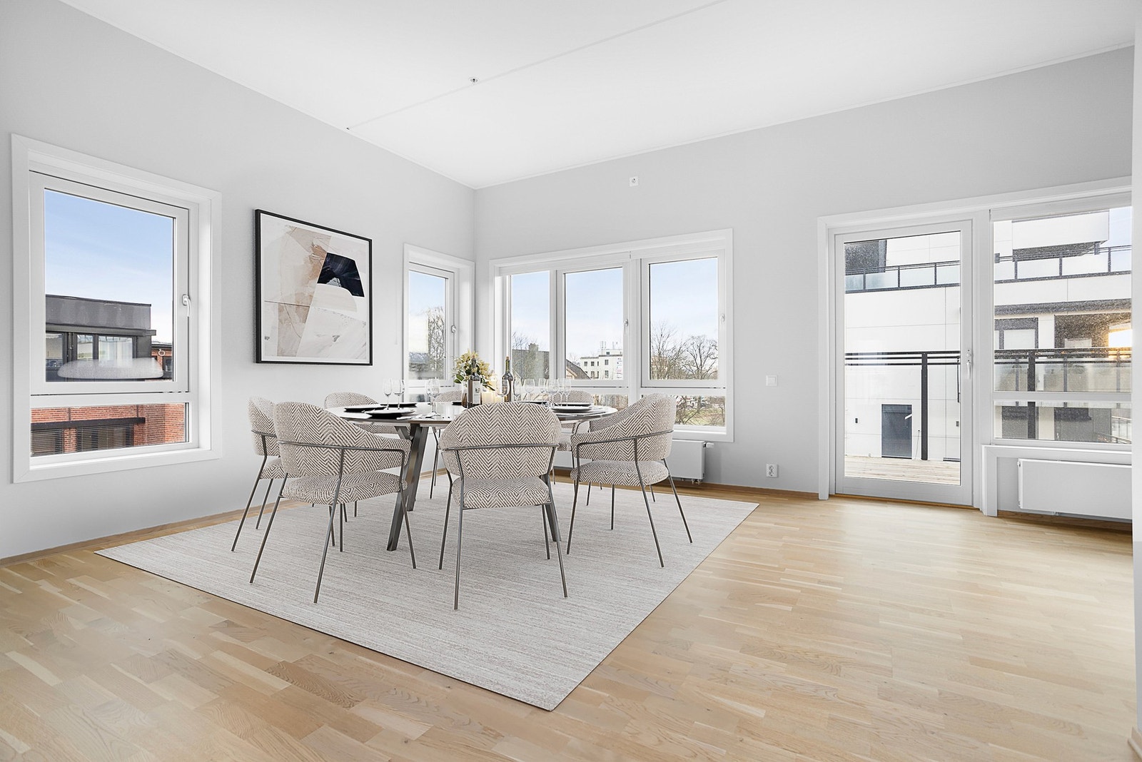 Bildet er digitalt stylet Galleribilde