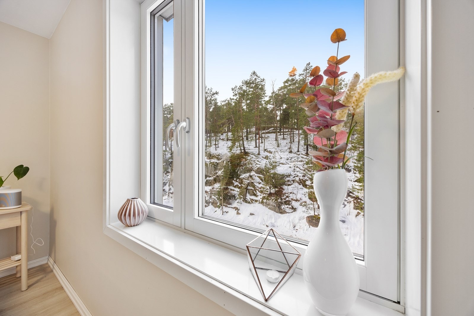 Pent utsyn fra soverommet Galleribilde