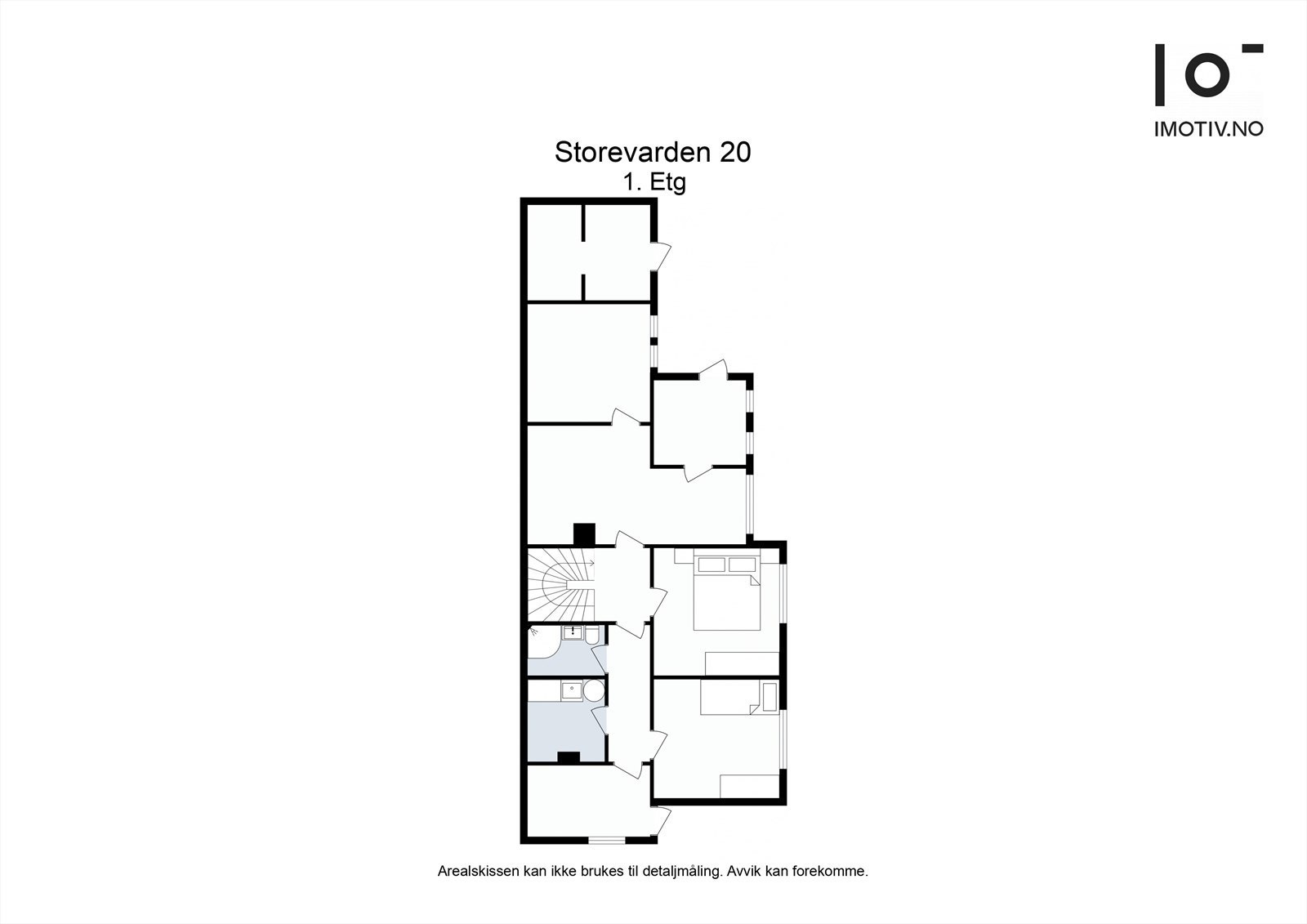 Plantegning | 1.etg. Galleribilde
