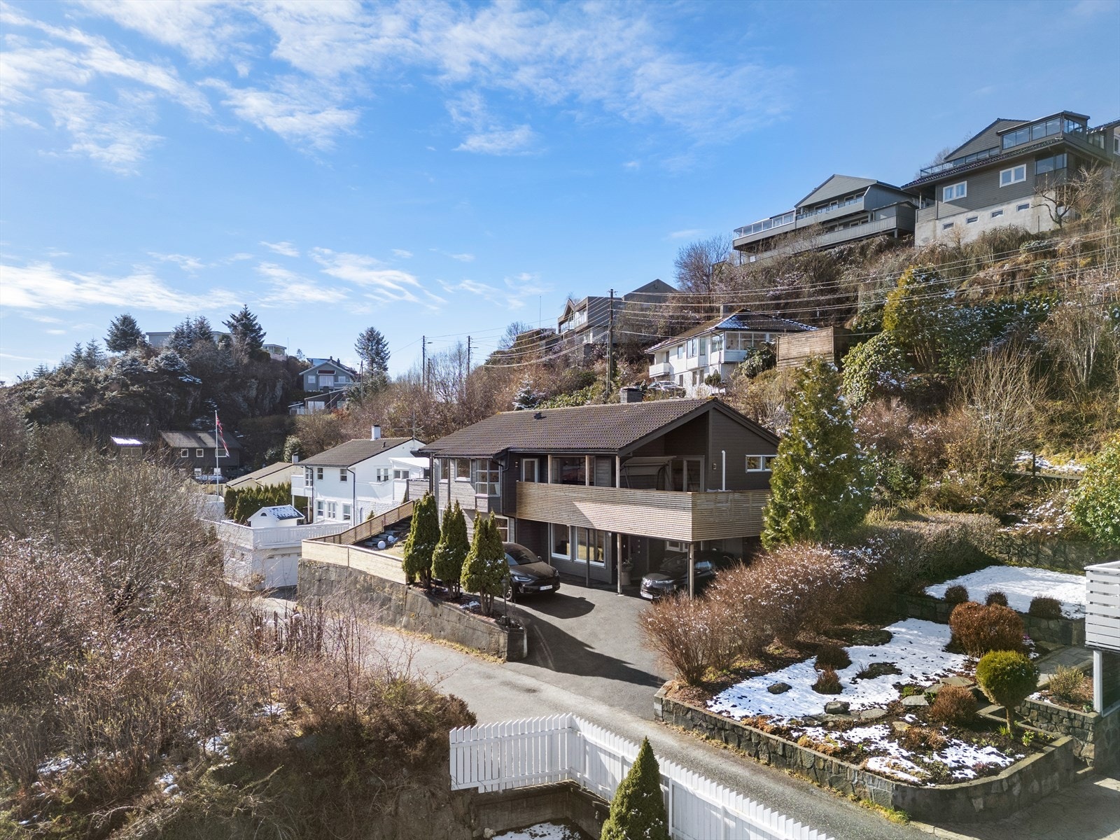 Det er bussforbindelse til Sartor Senter og Bergen sentrum like ved. Galleribilde