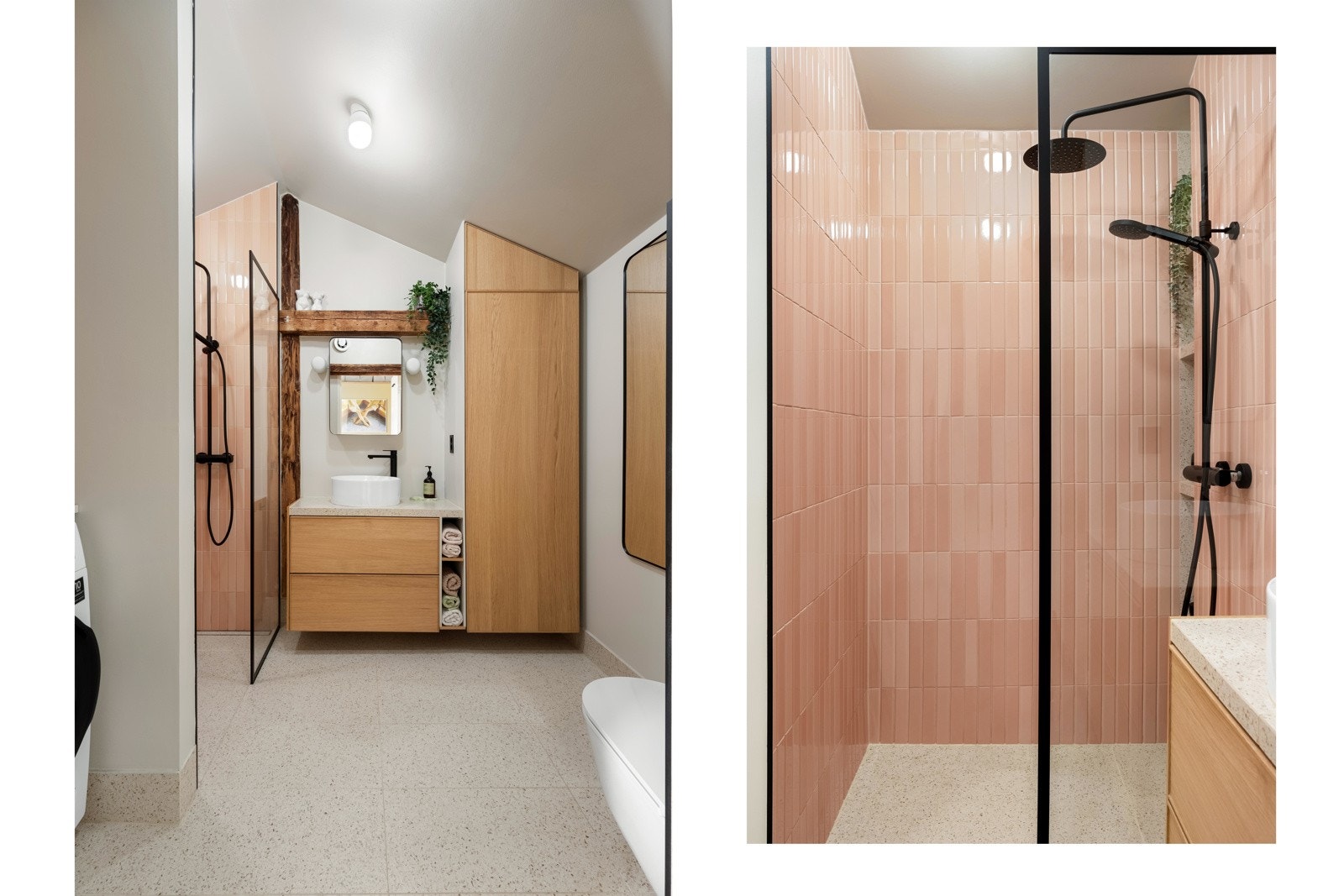 Vi må nesten ta en god titt på baderommet, for her er det fort gjort å forelske seg. Galleribilde