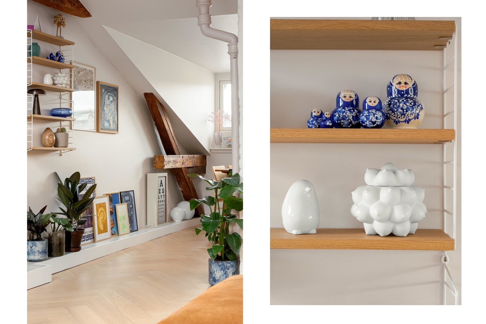 Legg merke til denne kule detaljen som er oppbygd av terrazzofliser. Galleribilde