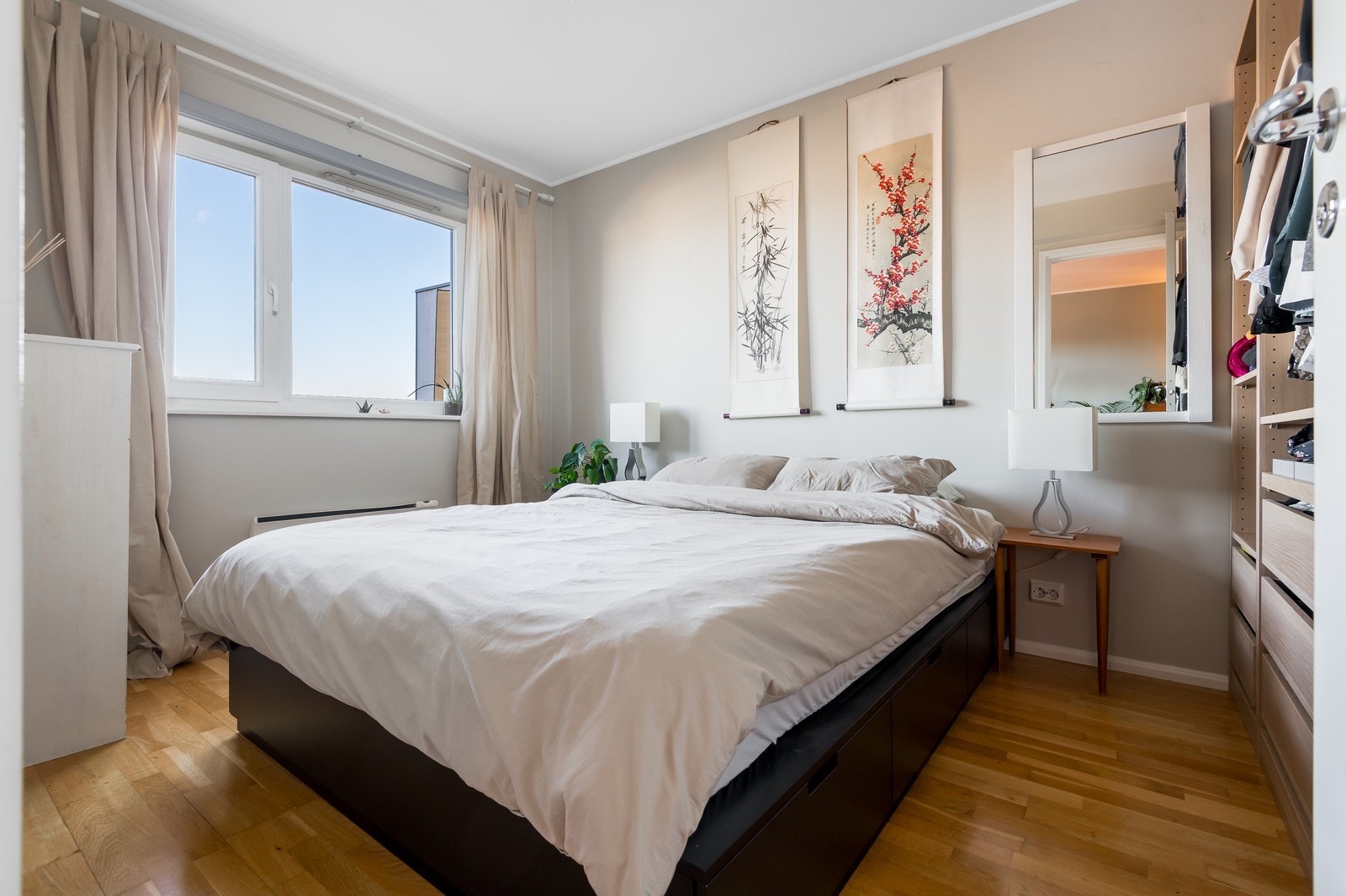 Leiligheten har to romslige soverom. Galleribilde