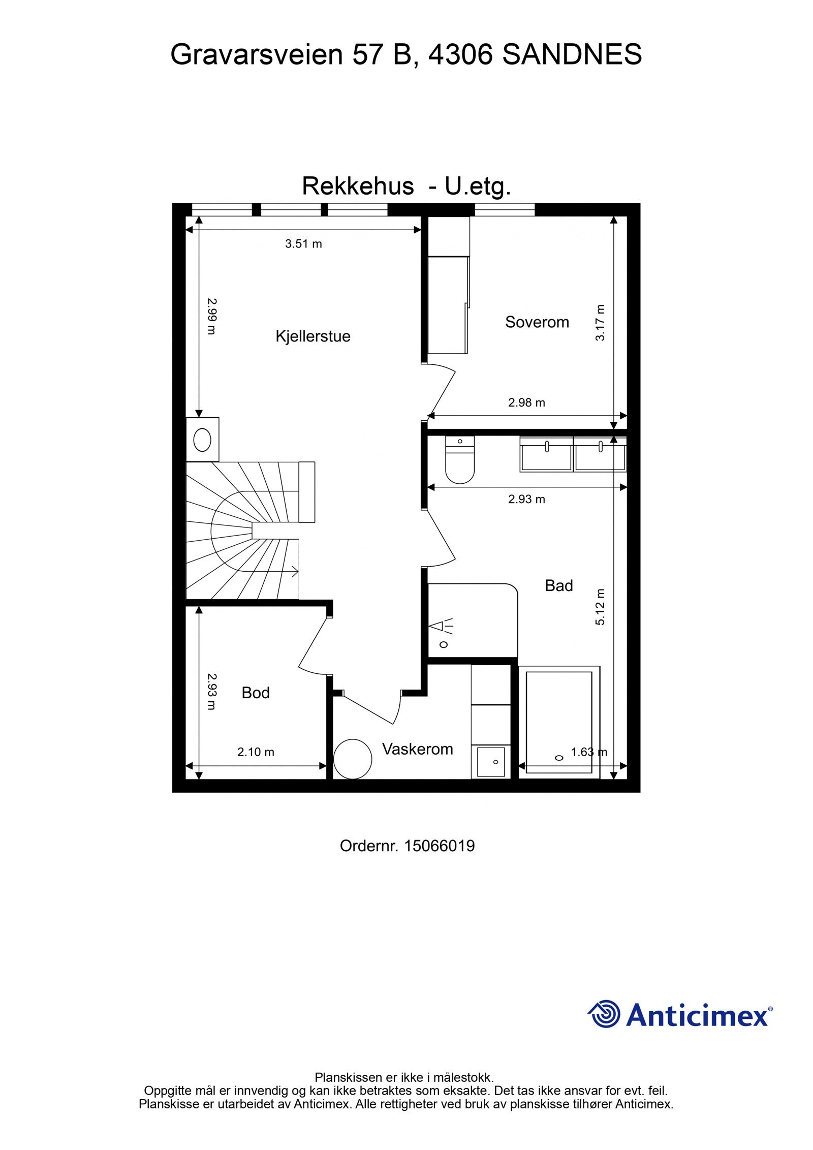 Plantegnin U.etasje Galleribilde