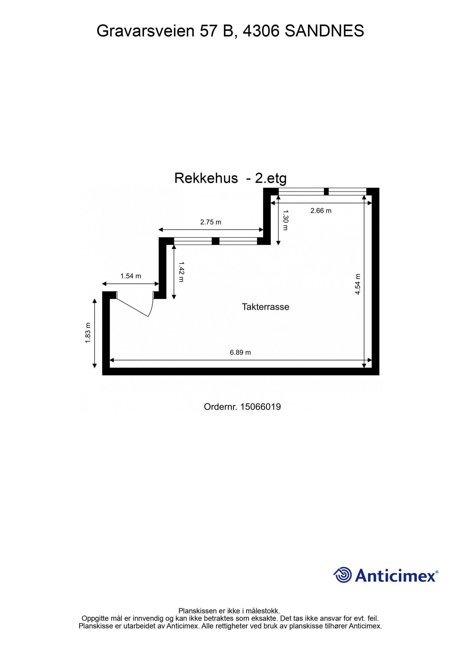 Plantegning 2.etasje Galleribilde