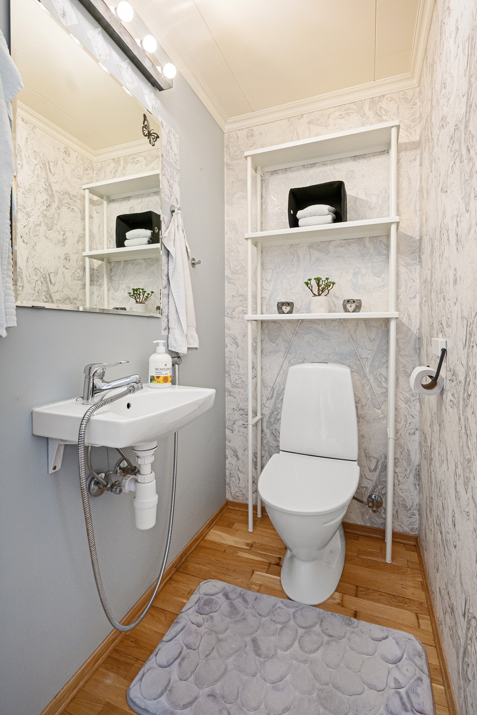 Toalettrom i gangen Galleribilde