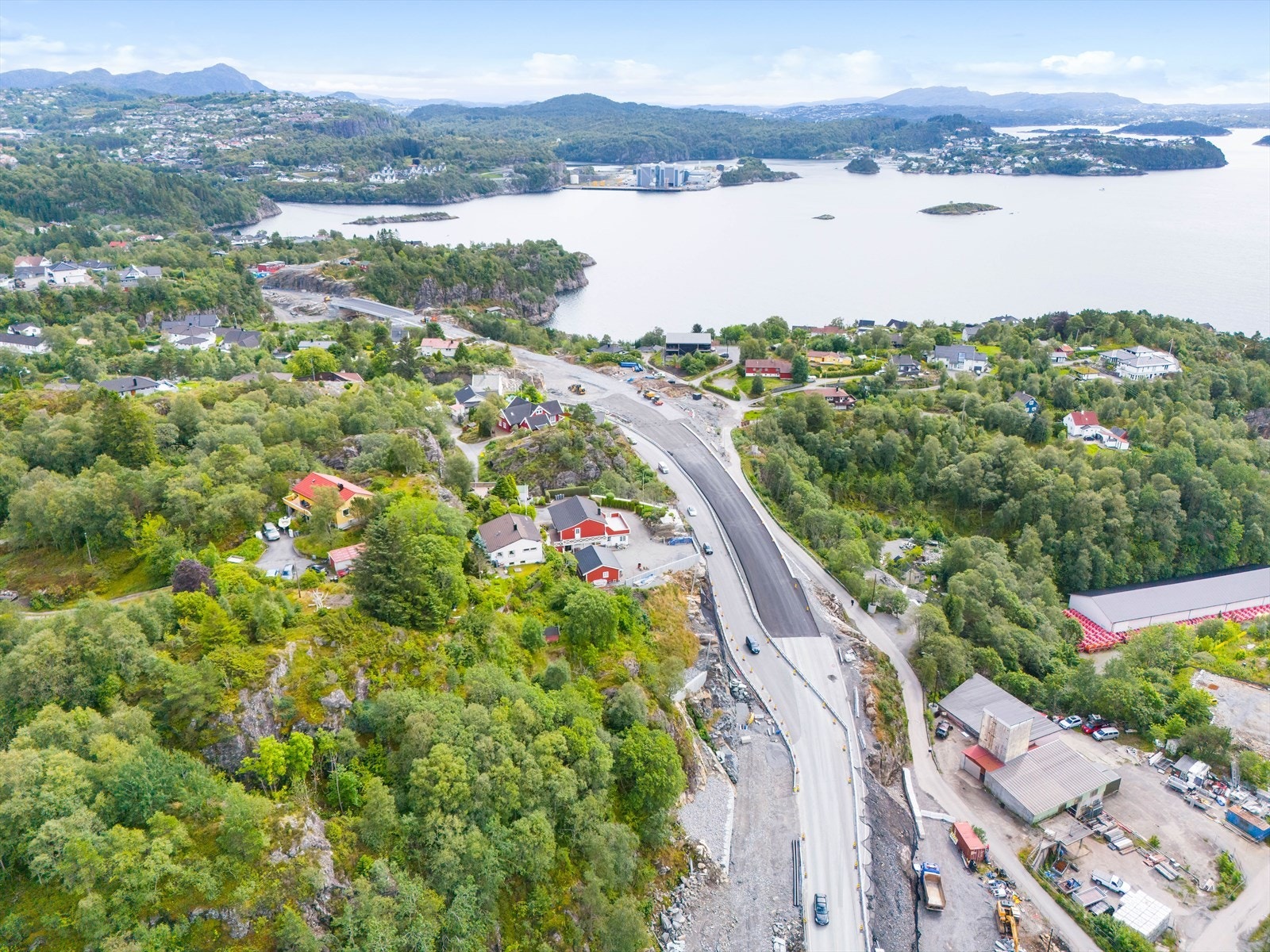 Utsikt mot sør. Galleribilde