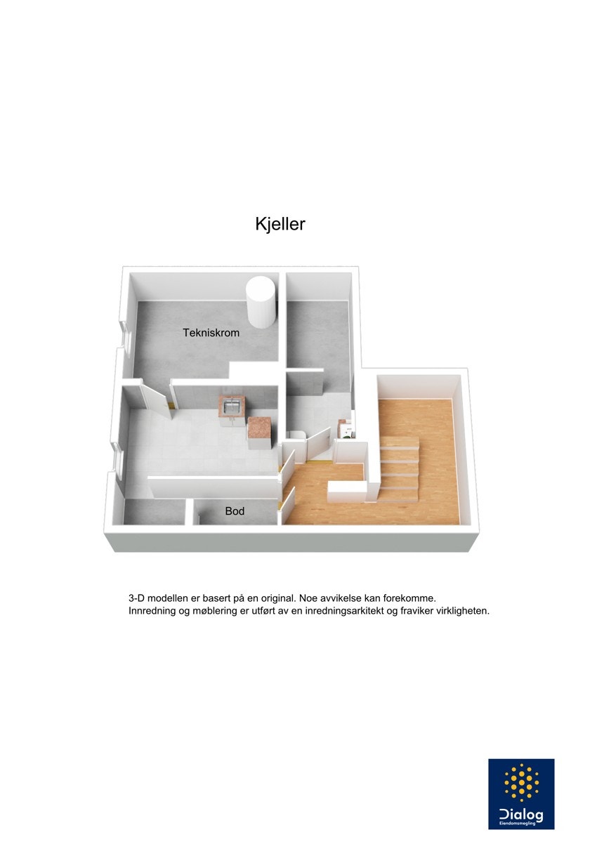 Plantegning kjelleretasje. Galleribilde