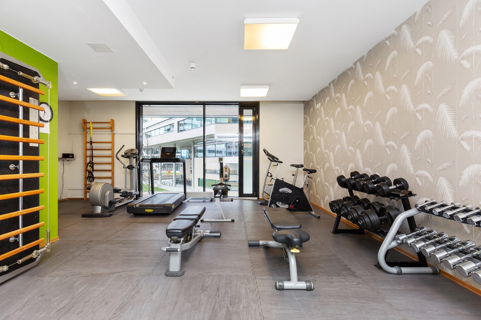 Felles treningsrom Galleribilde