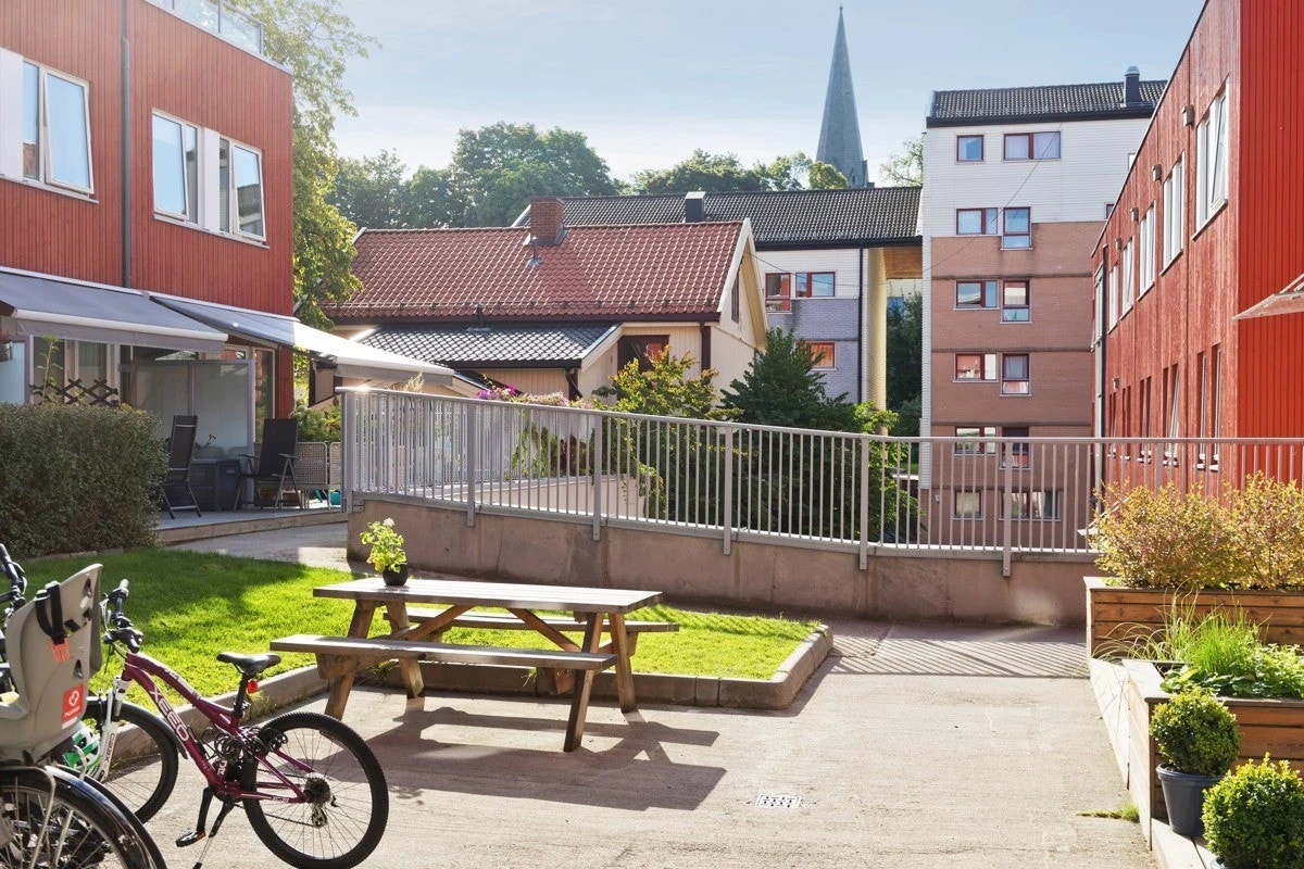 Pent opparbeidede fellesarealer. Galleribilde