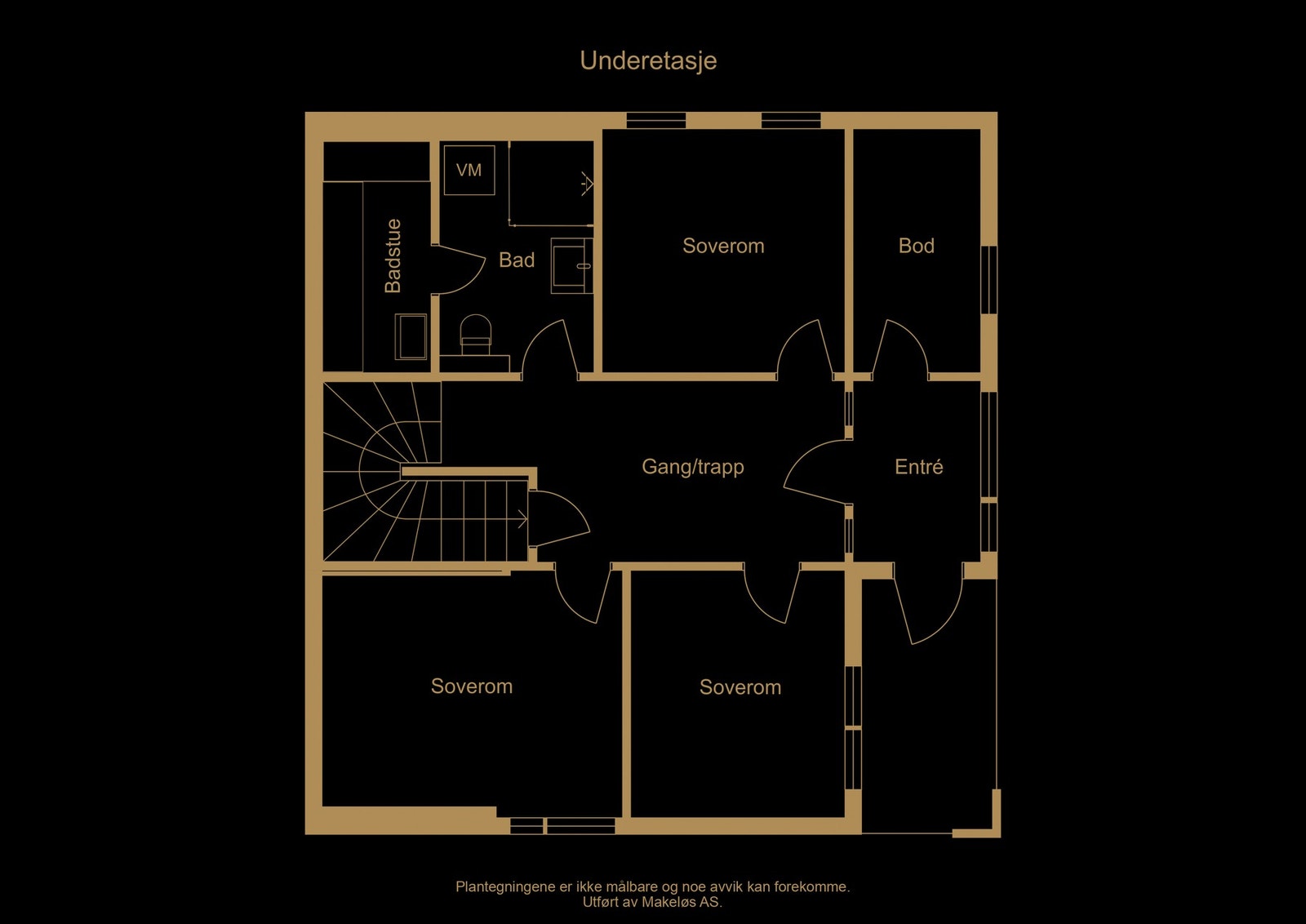 Plantegning - illustrasjon, avvik kan forekomme Galleribilde