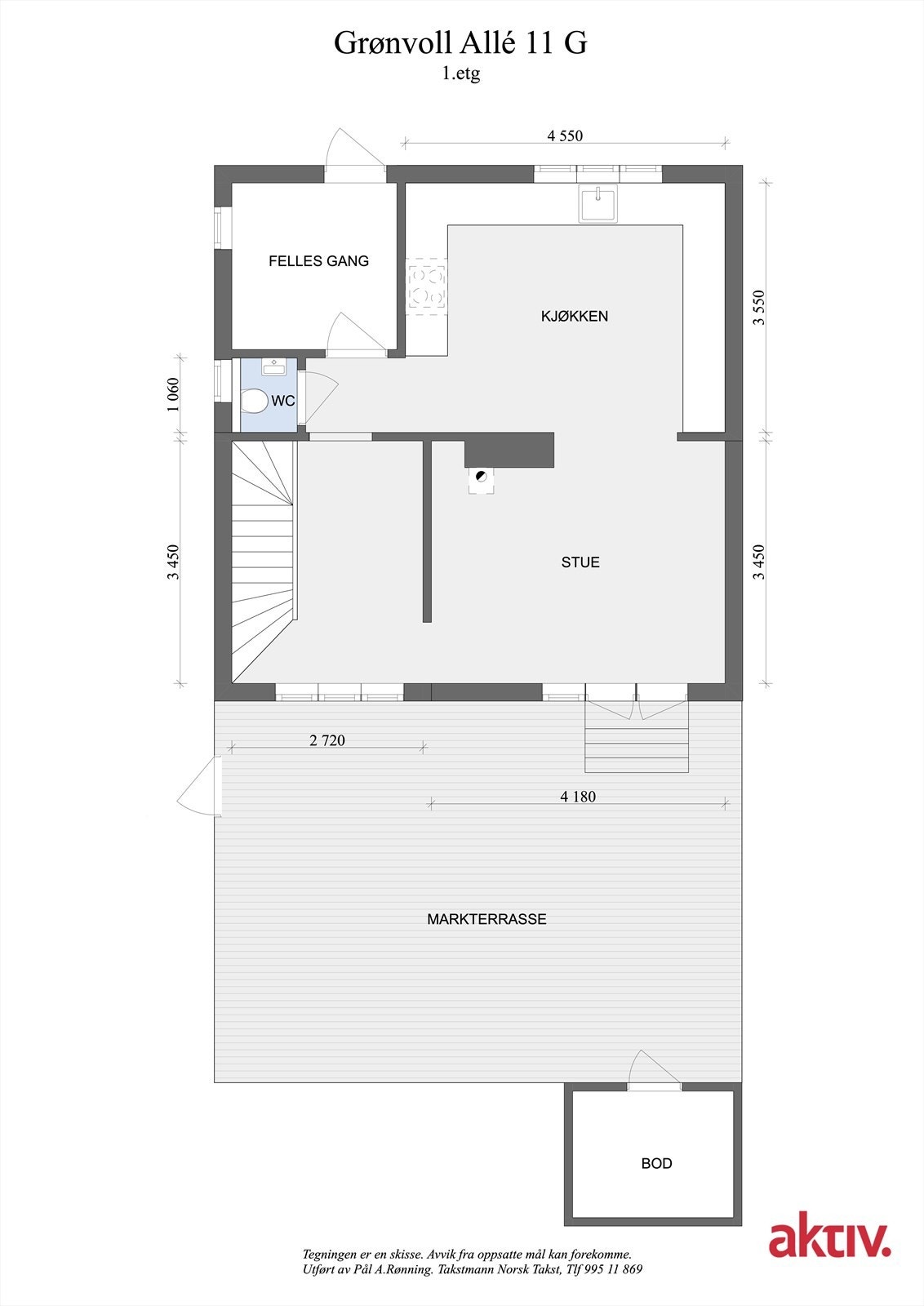 1.Etg. Boligen har gjennomgått en totalrenovering der alt innvendig er revet og bygget opp igjen. Planløsningen er endret og optimalisert med fokus på maksimal bokvalitet. Det er bla. satt inn ny trapp, nye vinduer, gulvvarme og alt elektrisk er skiftet. Galleribilde