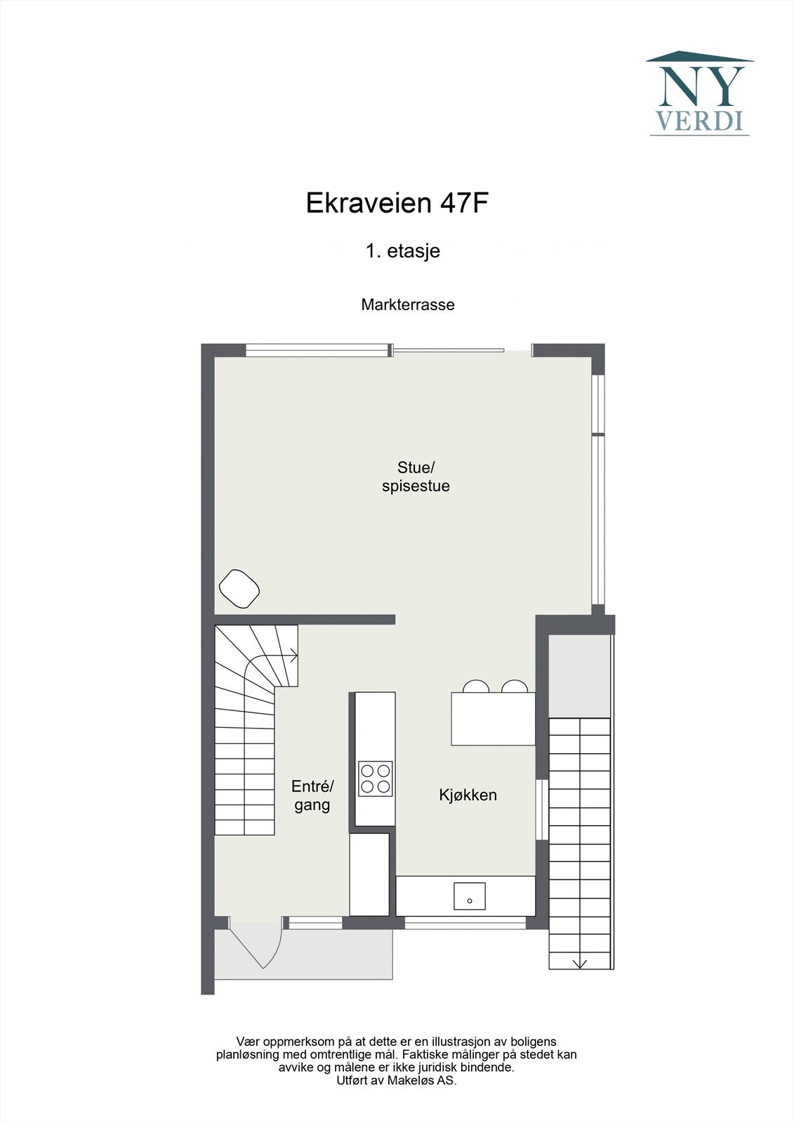 Plantegning 1. etasje. Galleribilde