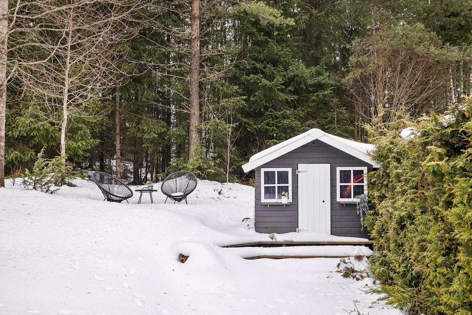 Her har man gode lys- og solforhold. Galleribilde