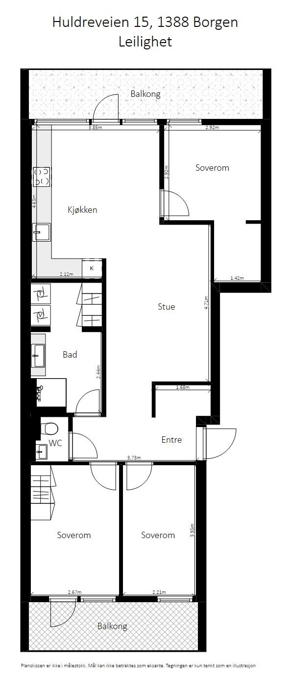 Plantegning. Galleribilde