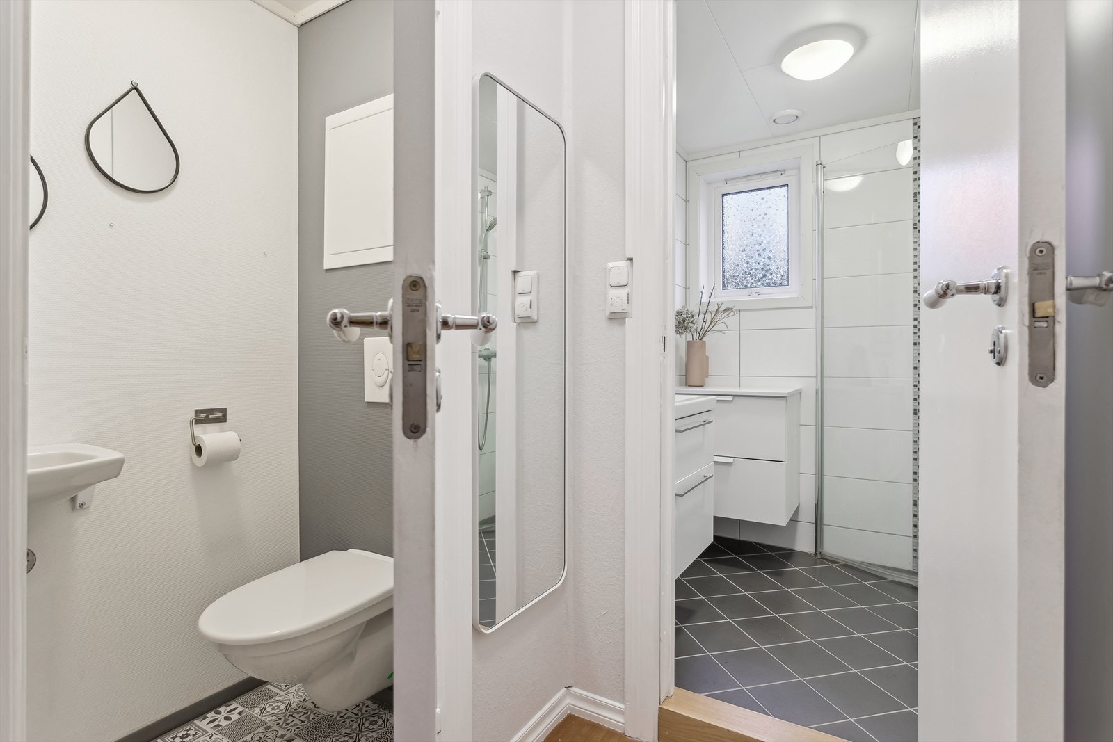 Leiligheten har eget wc-rom. Galleribilde