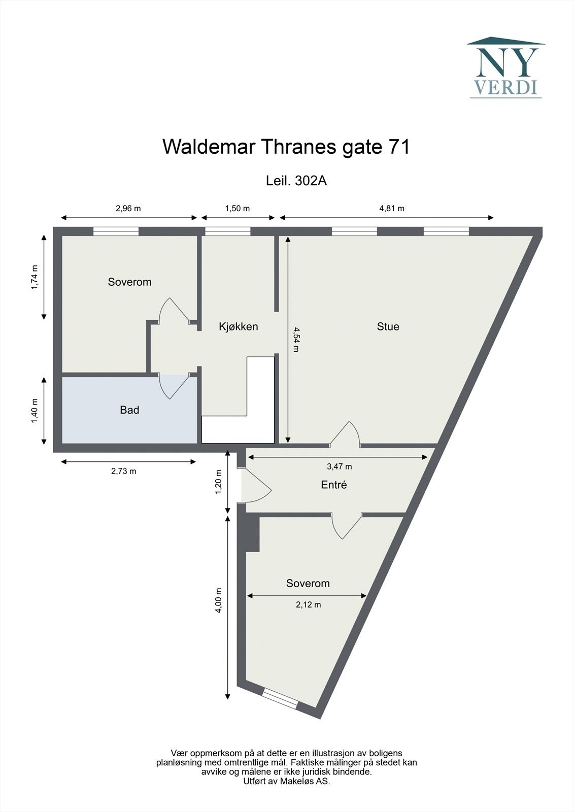 Plantegning. Galleribilde