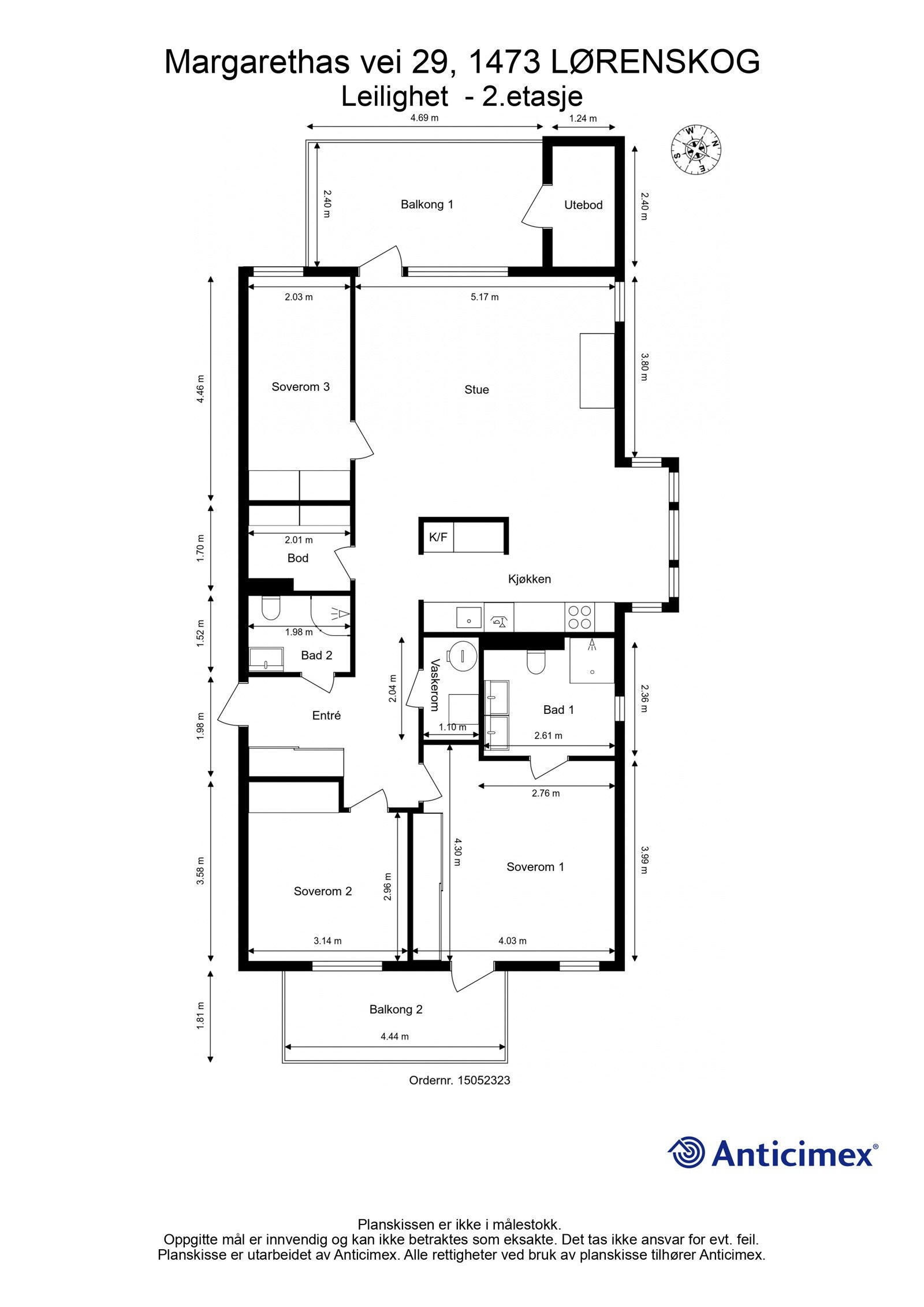 Planskisse Galleribilde