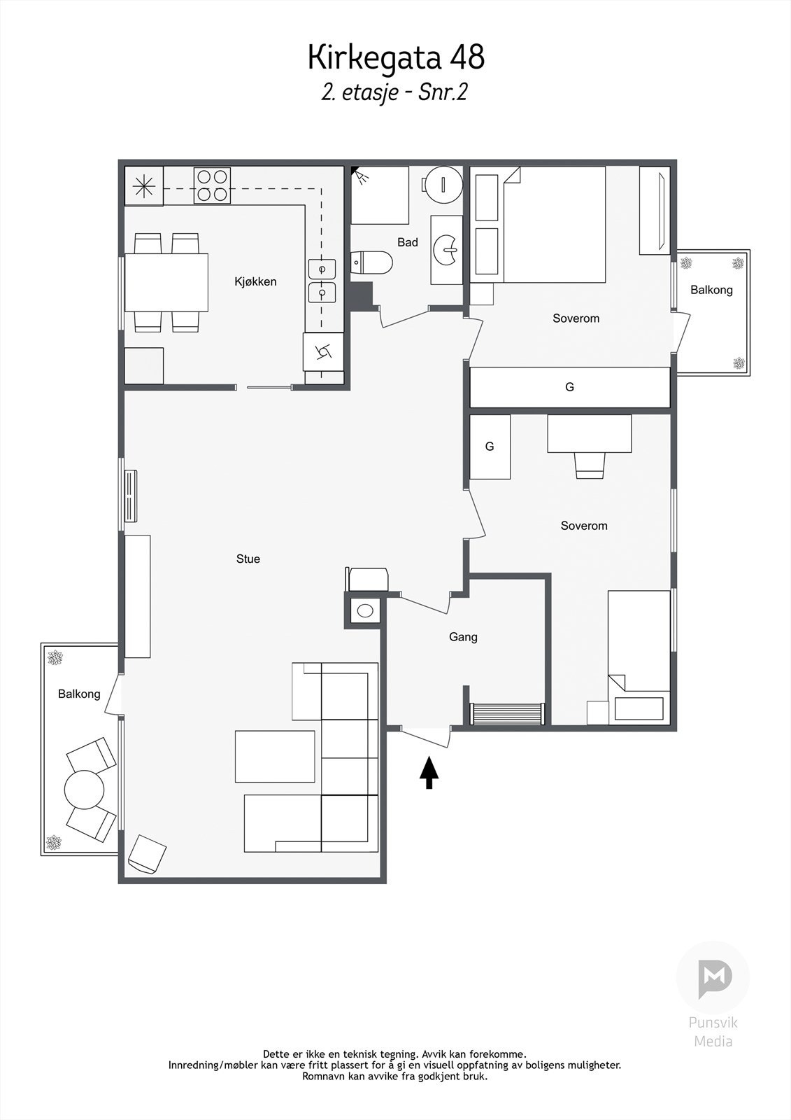 Plantegning. Galleribilde