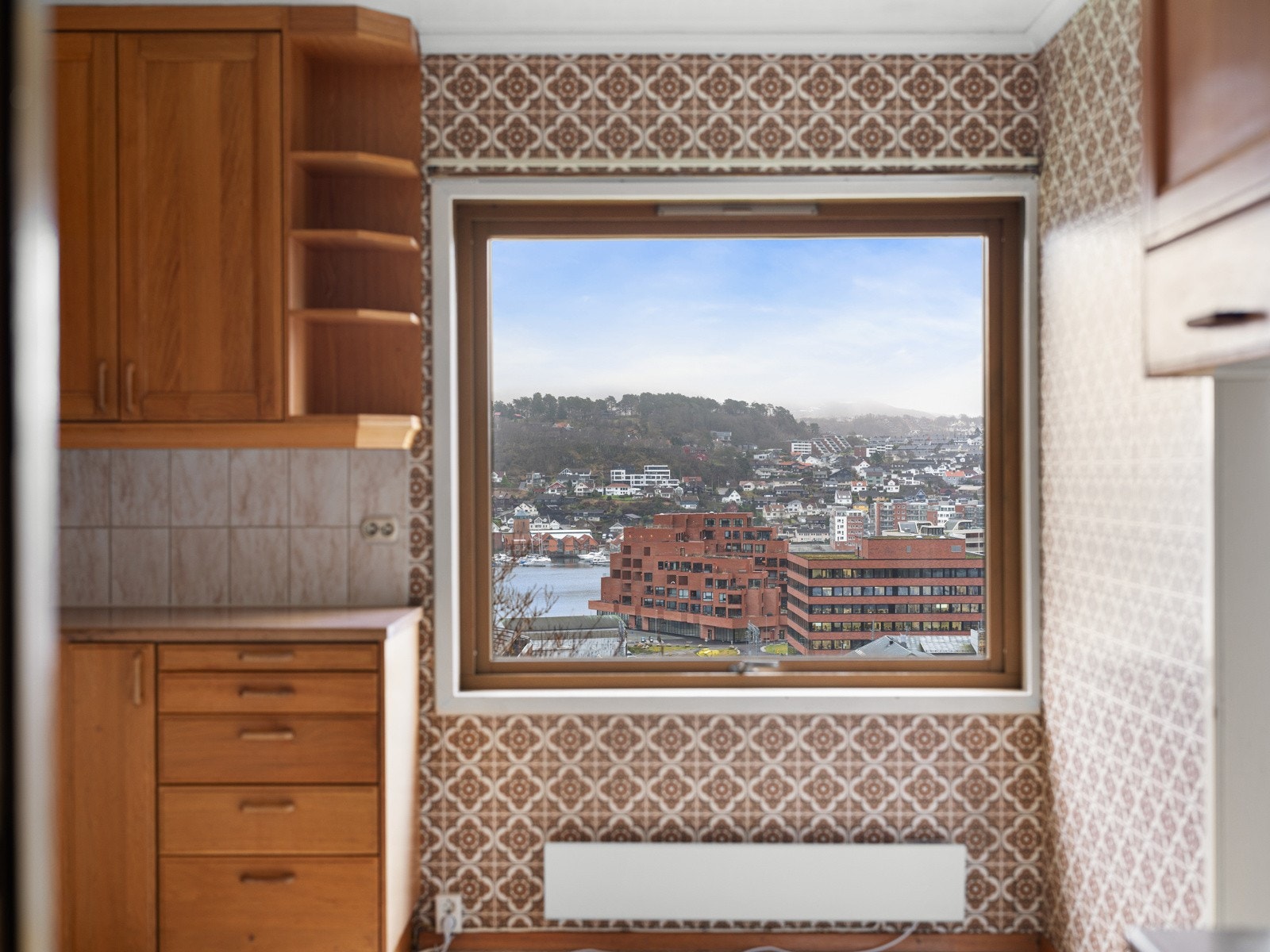 Her kan kaffekoppen nytes sammen med utsikten Galleribilde