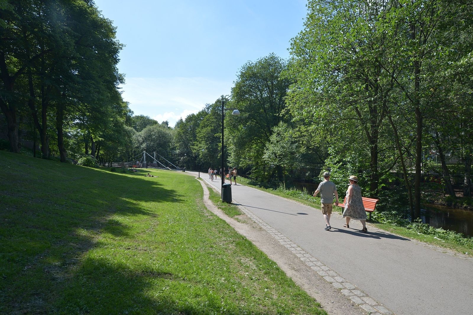 Det er flotte turmuligheter i umiddelbar nærhet - Langs Akerselva Galleribilde